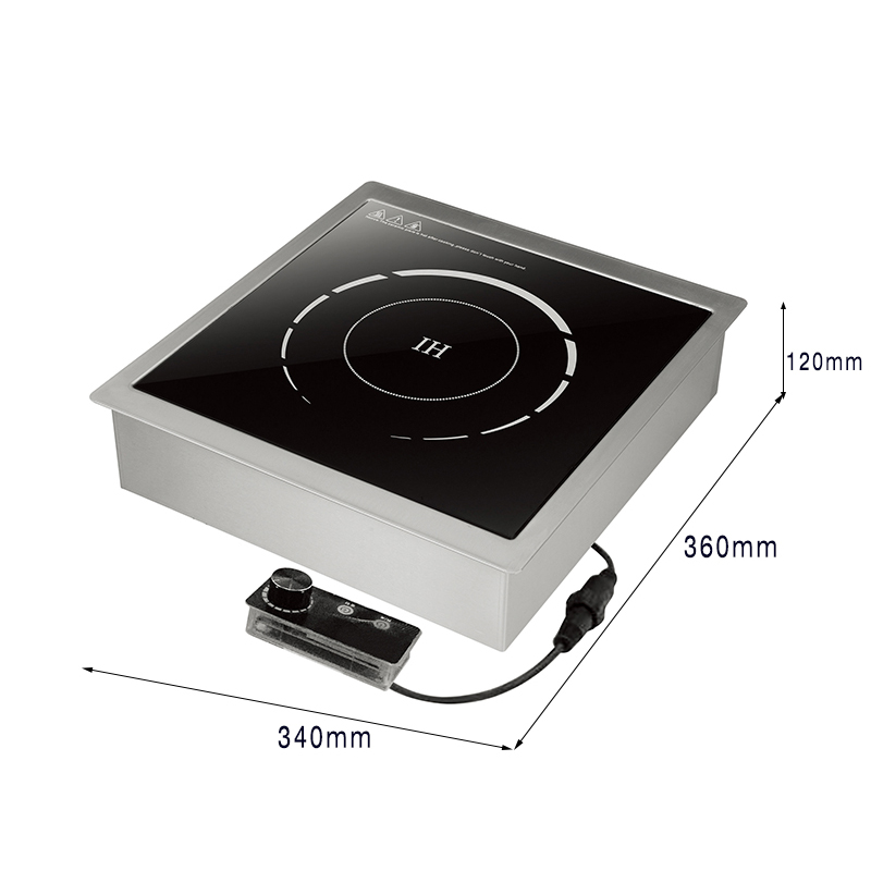 Настольная коммерческая индукционная плита, 220 В или 110 В, 3500 Вт, AM-BCD102